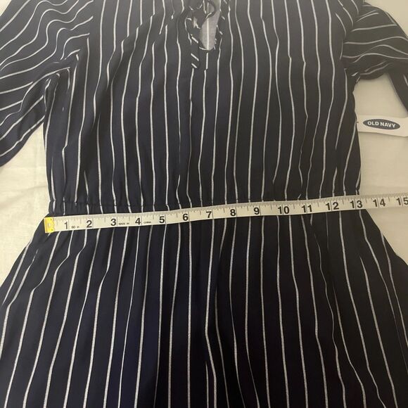 Old Navy Striped Midi Dress Women’s Small -NWT- Western Fall Style Boots & Belt - Picture 11 of 11